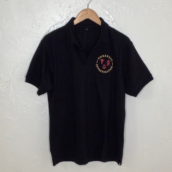 Forensic investigator Polo SS shirt size medium NWOT - Picture 3 of 7